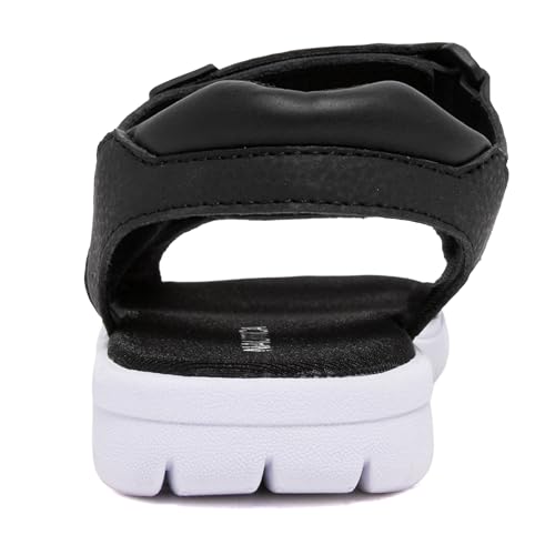 Image of Nautica Toddler Boys Sport Sandals - Lightweight Athletic Open-Toe Summer Shoes with Dual Adjustable Hook and Loop Straps for Outdoor Play, Beach, and Water