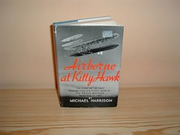 Hardcover Airborne At Kitty Hawk Book