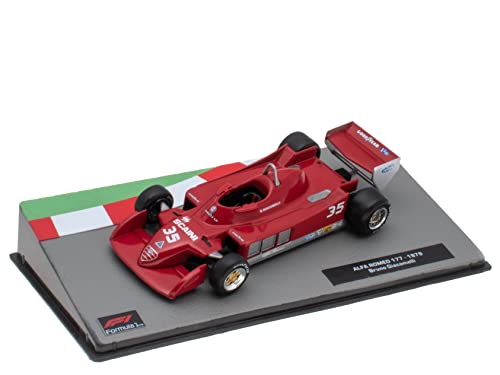 OPO 10 - Voiture Miniature Formule 1 1/43 Compatible avec Alfa Romeo 177 - Bruno Giacomelli - 1979 - F1 FD035