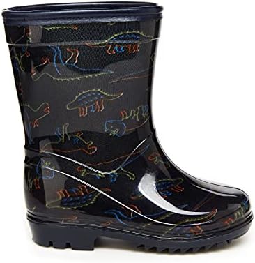 carter's Boy's Chance Rain Boot, Navy, 9 Toddler | Image 1