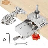 Schranktür Maske, Verdeckte Scharniermaske | Schrankmaske zum schnellen Stanzen | Präzises Montagewerkzeug für Schranktürscharniere für die Verarbeitung d