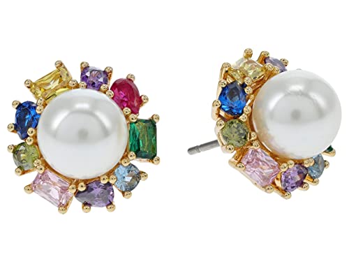 kate spade new york Candy Shop Pearl Halo Studs