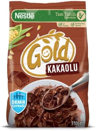 Nestlé Gold Corn Flakes Kakao Aromalı Mısır Gevreği 310 Gr