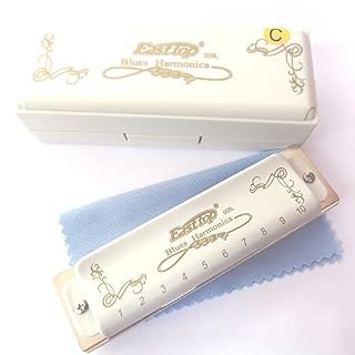 Harmonica Blues harmonica 10 trous diatonic couvercle Blanc transparent acrylique peigne laiton reedplate t008l avec… - Les Beatles, Paul McCartney, John Lennon, RIngo Starr, George Harrison Harmonica Blues harmonica 10 trous diatonic couvercle Blanc transparent acrylique peigne laiton reedplate t008l avec… – Image 6