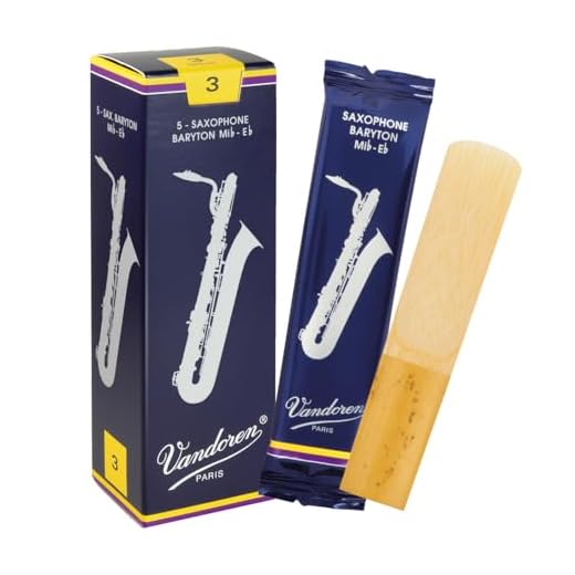 Vandoren SR243 - Caja de 5 cañas para saxofón barítono
