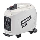 Ideale Begleiter - Trolleyfunktion, Elektrostarter mit Funkfernbedienung, Gewicht: 33 Kg, Schalldruckpegel: 90 dba, Betriebsdauer: ca. 7 Stunden (bei permanenter Dauerleistung)