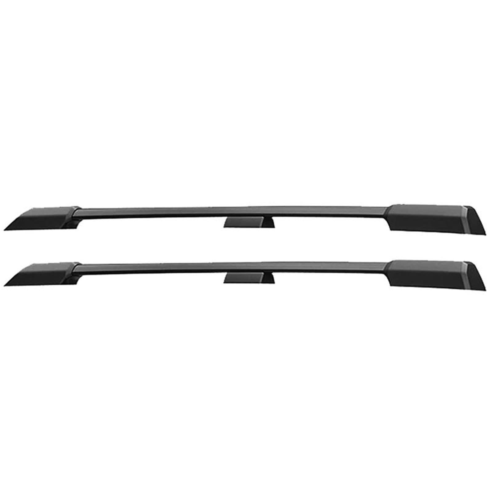 Genérico Barras de Techo para Toyota para Land para Cruiser 250 LC250 J250 2024 2025 2026 Decoración Negra Rieles De Techo Barras Portaequipajes Accesorios De Coche Portaequipajes
