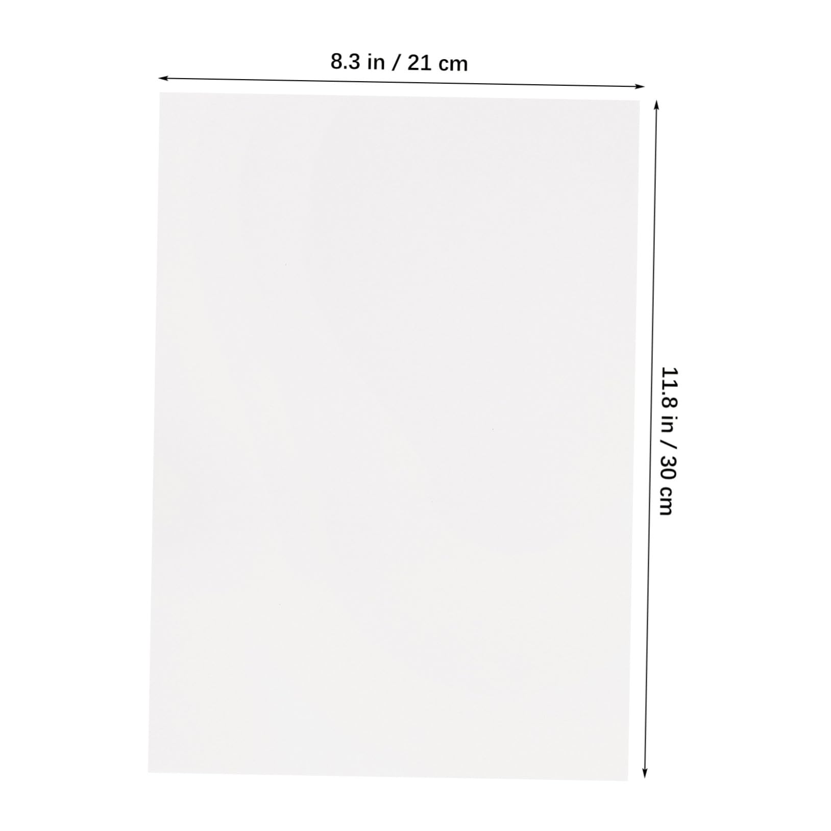 SECFOU Druckerpapier und Klarer Druckqualität für Kleines Büro A4 100 Blatt Blanko Druckerpapier Faser mit Glatter Oberfläche