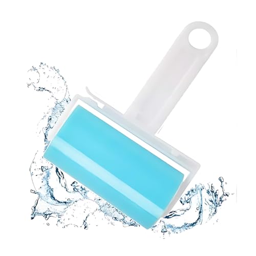 Rolo Removedor de Pelos, Fiapos e Poeira, Lavável e Reutilisável para Roupas