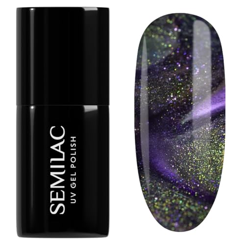 Semilac Esmalte de uñas UV 825 Cyber Violet 7 ml