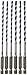 Bosch HCBG600T 6-Piece BlueGranite Turbo Carbide Hammer Drill Bits Set