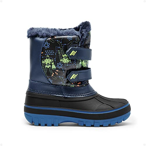 Dream Pairs Toddler Ducko Black N.green Ankle Winter Snow Boots Size 9 M Us Toddler #TOP1