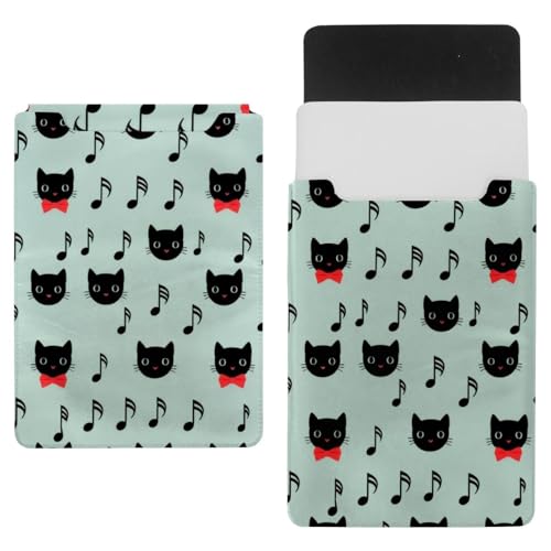 Housse PC portable motif chat 35,1 x 25,9 cm pour le bureau et les cours