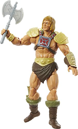Masters Of The Universe Masterverse New Eternia He-Man Action Figure With Accessories, 7-Inch Motu Collectible Gift For Fans 6 Years Old & Up #TOP3