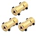 Produktbild Sourcingmap® 3 STK 3,17 mm bis 3,0 mm Kupfer Selberbasteln Motor Wellenkupplung Gelenkverbinder für Spielzeugauto de
