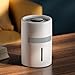 Gdfnmogo Humidificador inteligente de gran capacidad de 4 litros con purificación de iones negativos y funcionamiento silencioso para habitaciones de hasta 50 Imagen de Gdfnmogo Humidificador inteligente de gran capacidad de 4 litros con purificación de iones negativos y funcionamiento silencioso para habitaciones de hasta 50