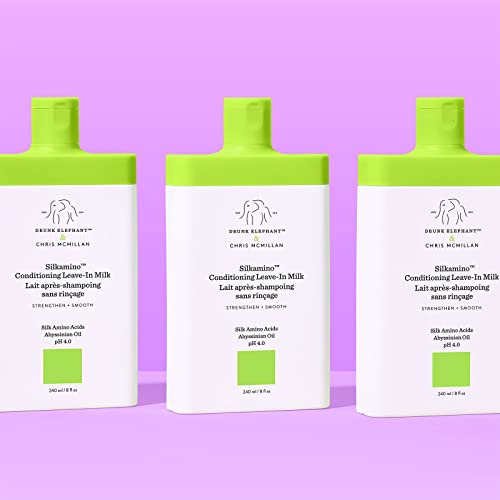 Drunk Elephant Silkamino Conditioning Leave-in Milk - Smooths, Repairs and Strengthens All Hair Types 8 Fl Oz - Thumbnail 5