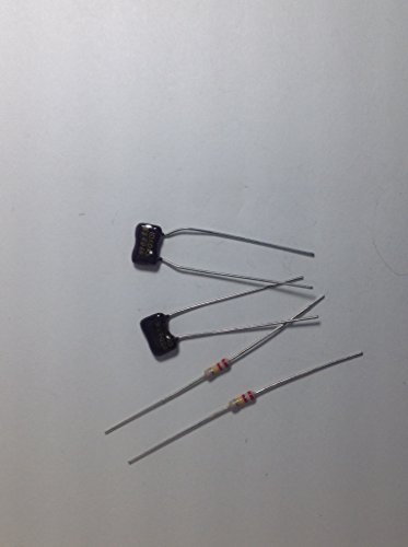 2 �R���v���[�g�V���o�[�}�C�J�g���u���u���[�h�L�b�g 820pf 220k 2�|�b�g�p �n���o�b�J�[�܂��̓V���O���R�C���ɓK��