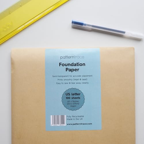 Patterntrace Foundation Paper for Quilting Paper Piecing