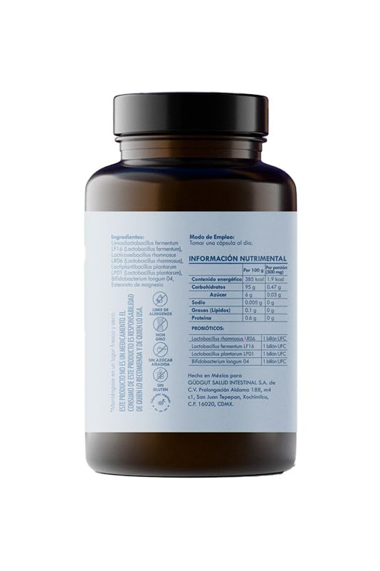 Probióticos, pearls probioticos precio farmacia guadalajara Marca GÜDGUT BY XIMENA LÓPEZ (2)