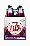 Ale 8 One Blackberry, Glass Bottles, 12 ounces, Pack of 4, 100% Kentucky Soft Drink