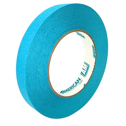 Image of Intertape AquaMask Medium Temperature Masking Tape (AM), 3 /4 in. x 60 yds. (Aqua)