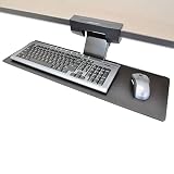 Ergotron 97582009 Neo-Flex Underdesk Keyboard Arm, 27w x 9d, Black