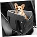 Milisten Portable Dog Car Seat Washable Comfortable Console Pet Seat for Cars Fit for Dogs Cats Deep Easy to and Maintain
