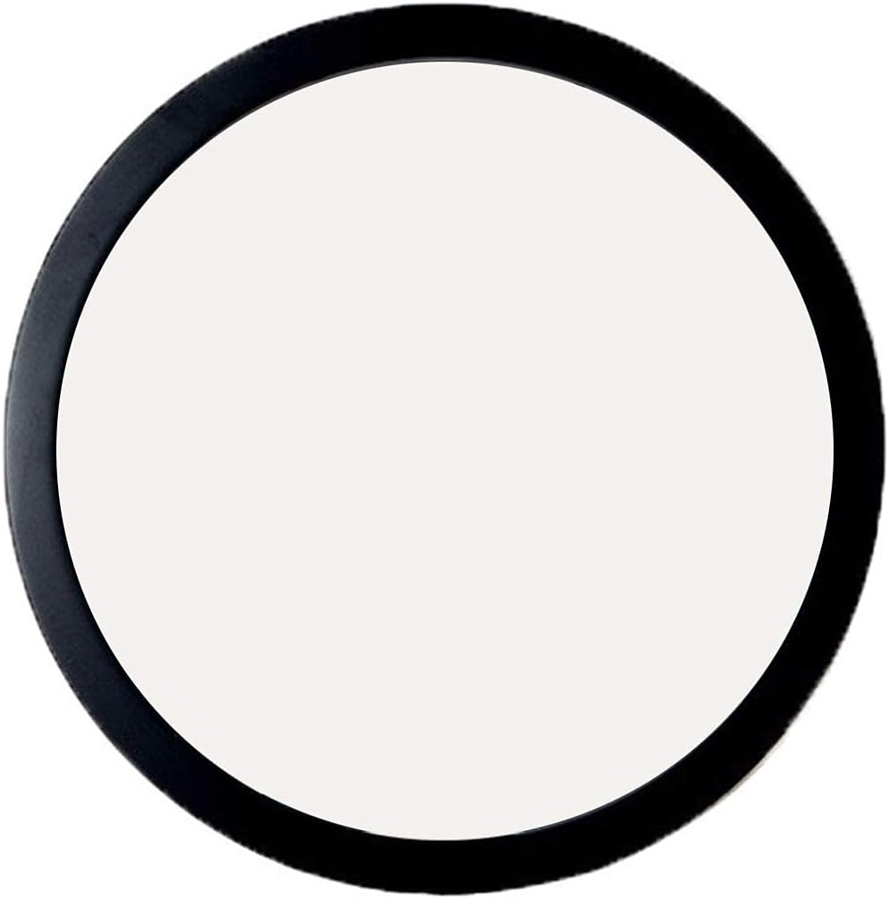 JUSTDOLIFE Picture Frame Round Wooden Photo Frame Wall