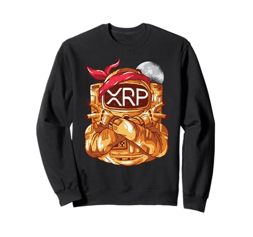 Ripple XRP Crypto Coin Astronaut HODL Sudadera