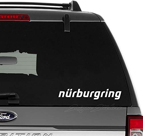 JDM Nurburgring Germany Race Track Vinyl Decal Sticker For Wall Decor, Home, Office, Sign, Windows, Motorcycle, Vehicle (Size-10