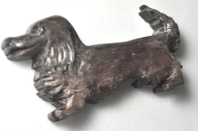 ナンタケットバスケット用の紫檀のダックスフントオーナメント