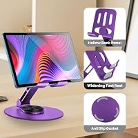 Lusosh Universal Metal Cell Phone Stand, Purple — image 5