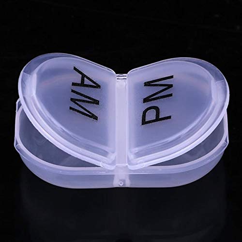 mini 2 Grids Pill Medicine Box Storage Dispenser Organizer Holder Container Case F20173783