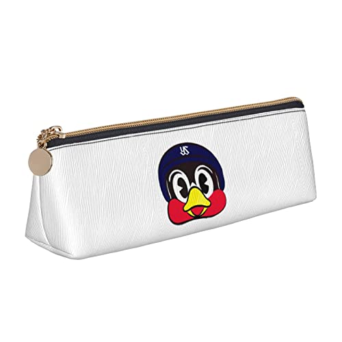 東京ヤクルトスワローズ つば九郎 ふでばこ おしゃれ 筆箱 ギフト ペンポーチ 三角形 筆入れ ペンケース レザー 文具房 ファスナー 化粧ポーチ 収納バッグ 大容量 Puレザー製 子供 小学生 中学生 高校生 学生 社会人 男女兼用のサムネイル