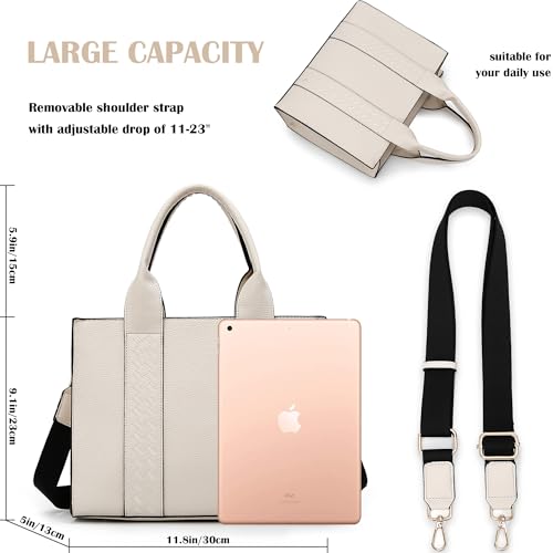 Image of DMICXEL Tote Bag Crossbody Purses for Women Shoulder Handbag PU Leather Top Handle Satchel Bags