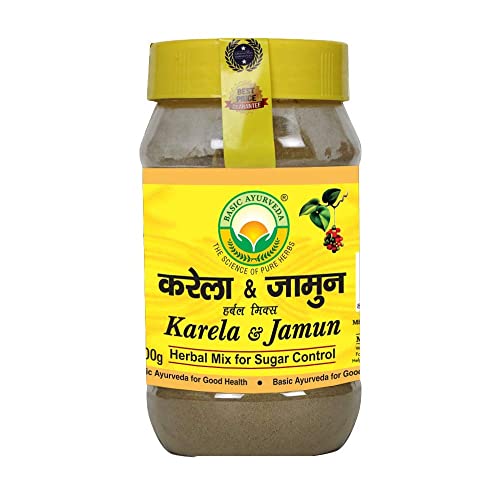 Basic Ayurveda Karela & Jamun Herbal Mix 200Gram #TOP1