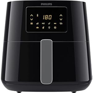 Philips Essential Airfryer XL – 6.2 L Pan, Friteuse Zonder Olie, Rapid Air-Technologie, HomeID App (HD9270/90)