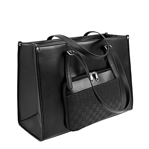SUPPUIMNT Bolsa de transporte 2 en 1 y bolsa de almuerzo combinada, bolsa de 30 cm con compartimento aislado para el almuerzo, para mujer, soporte para ordenador, frutas