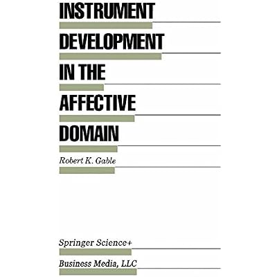 Instrument Development in the Affective Domain