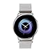 KARTICE Compatible with Samsung Galaxy Watch 3 41mm Bands Active 2 44mm Bands 20mm Stainless Steel Strap for Galaxy Watch Active 2 40mm Band (Silver)