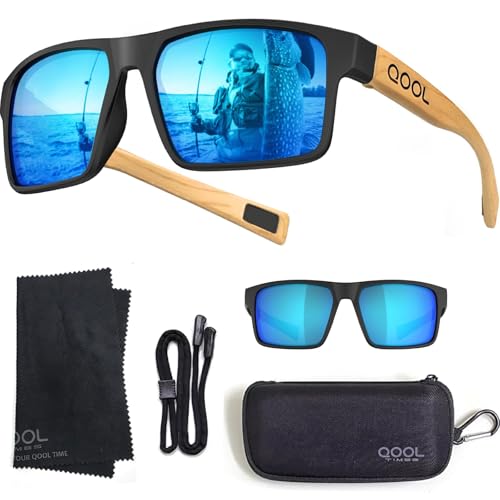 Image of Floating Polarized Fishing Sunglasses Saltwater Resistant Lenses That Coating Won't Peel Rub off