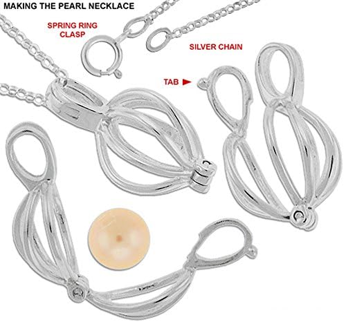 YBN Wish Pearl In Oyster Pendant Necklace Set - Image 5