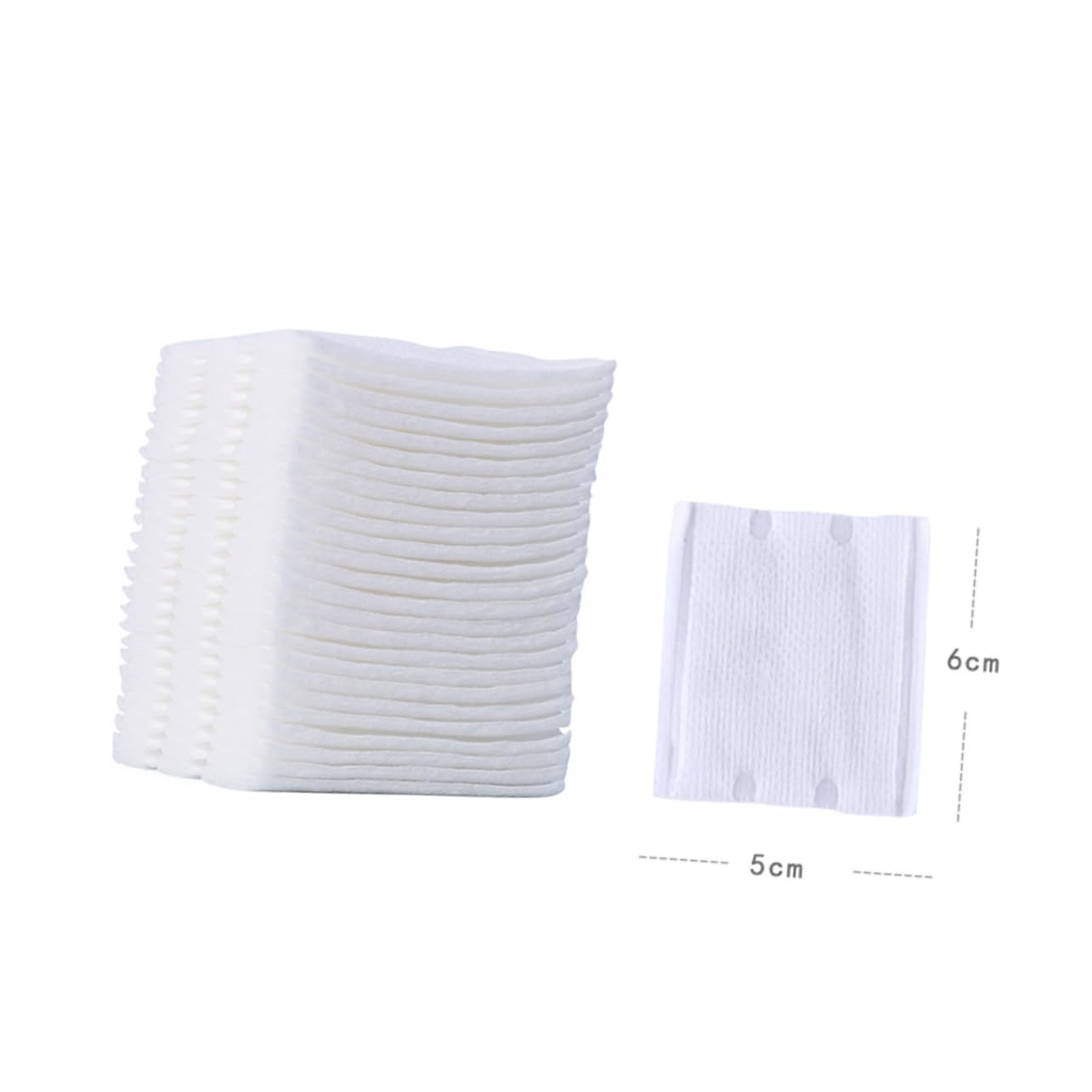NOLITOY Cosmetic Pad 220pcs Cotton Pads for Face Reusable Double-Sided Great for Makeup Removal