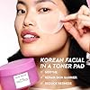 Glow Recipe PDRN+ Repair + Soothe Toner Pads - Fragrance-Free Face Toner Pads for Sensitive Skin - Barrier Repair, Redness Reducing + Calming Hydration with Centella - Korean Skin Care (60 Face Pads)