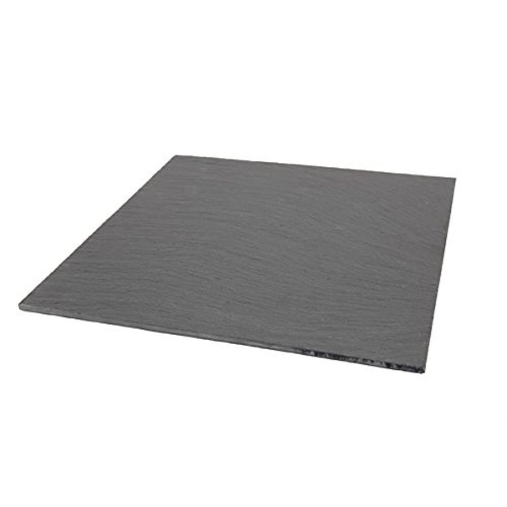 Genware NEV-SLT-2828 Slate Platter, 28 cm x 28 cm
