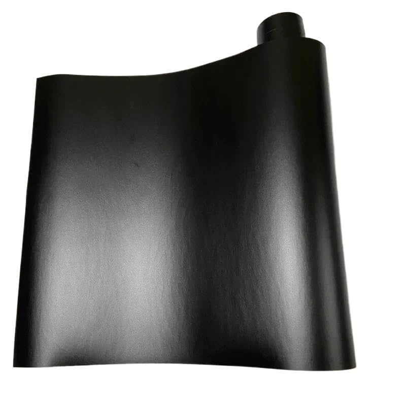 Listwy ochronne progów samochodowych, Samoprzylepna folia winylowa z włókna węglowego 4D 5D 6D wielokolorowa w wielu rozmiarach(Matte Black,10x20cm)