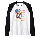 Even The Best Fall Down Sometimes | Roller Skates Raglan Baseball Tee