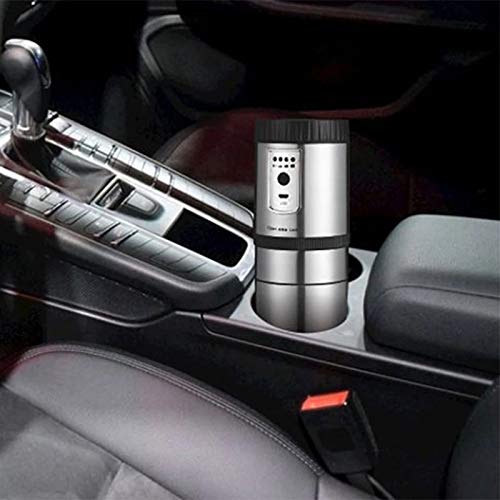 Tragbare Kaffeemaschine, Edelstahl, elektrisches Schleifen, Einhandbecher, 250 ml, Mini-Home-Outdoor-Kaffeekannenmühle… – Bild 6