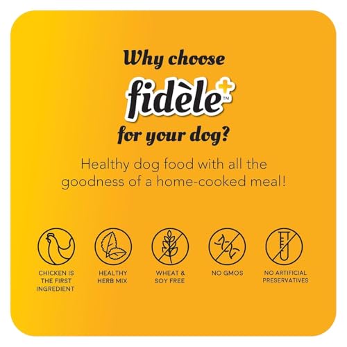 Image of Fidele+ Adult Large Breed Dog Food | 900g | Glucosamine for Joint Support | Omega 3 & 6 | High Protein | Muscle Strength & Coat Health